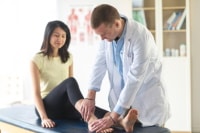 Medical Assistance for a Sprain