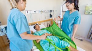 Manual handling training for healthcare workers