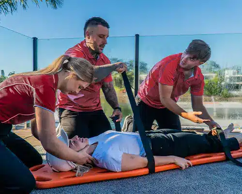 Workplace first aid training