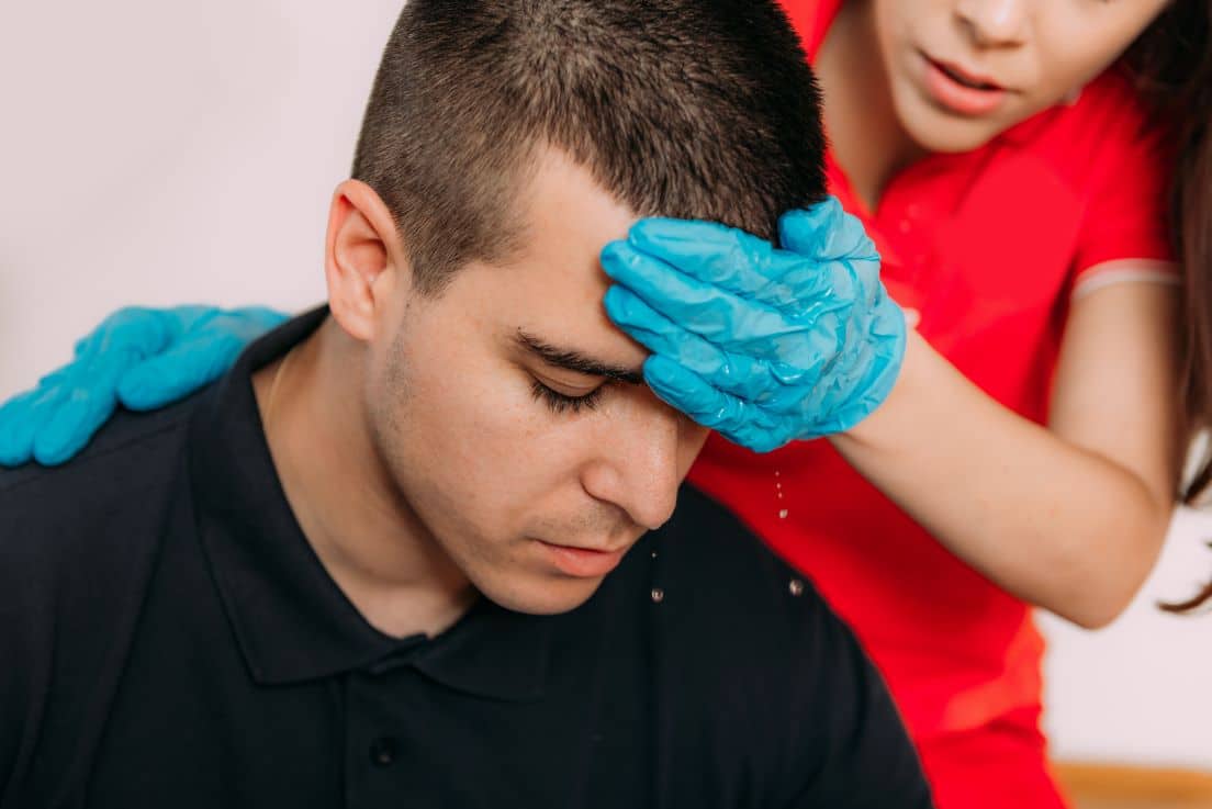 First Aid Injured person