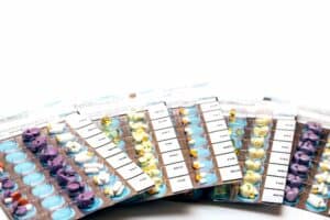 Webster packs for multiple medications