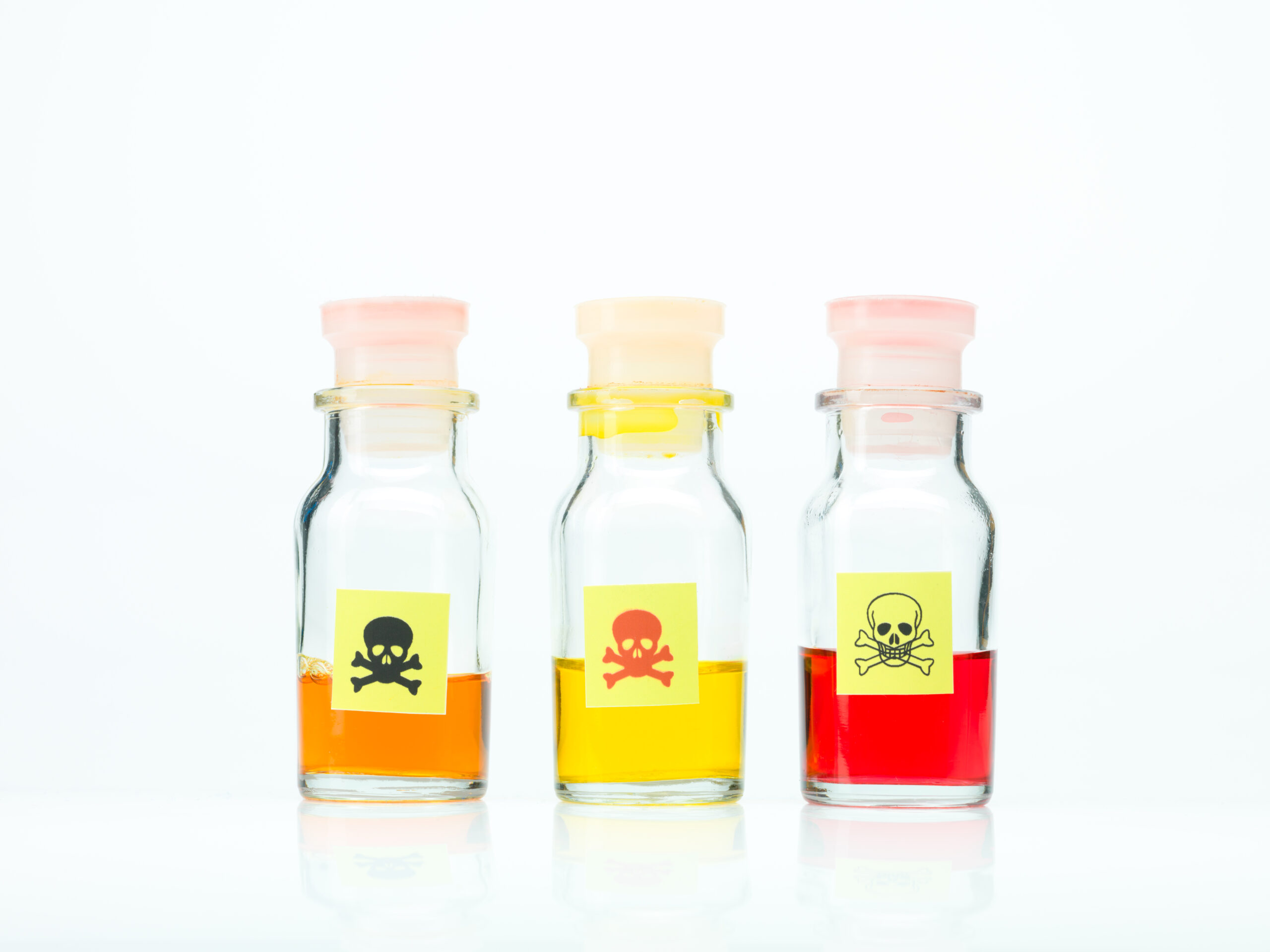 chemical poisoning bottles