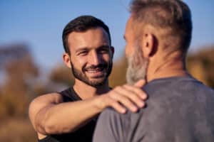 mental health words as banner headline LIVIN