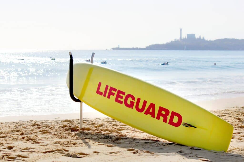 surf lifesaver station
