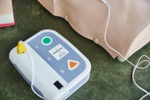 automated external defibrillator
